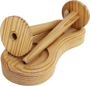 Double fil porte-boule broche fil à coudre grande base fibre crochet outil Kit laine écheveau cordon organisateur bande corde stockage - Product Image 2