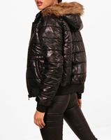 Veste d'hiver légère de haute qualité pour femmes et hommes, coupe-vent, chaude, tendance, motif de dessin animé, rembourrée en polyester