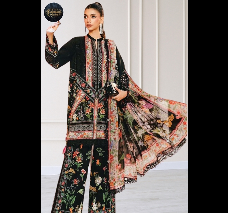 Desi Formal Dress - Elegant Plus Size Women's Wear