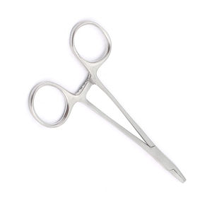 Debakey Forceps 5 pulgadas mejor calidad Manual Metal acero fórceps quirúrgicos Hegar Baumgartner soporte de aguja instrumento de operación - Product Image 3