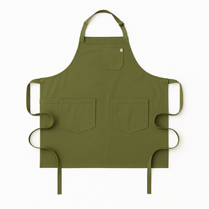 Factory Wholesale <b>Apron</b> Thickened Polyester Cotton Canvas <b>Apron</b> New Household <b>Kitchen</b> <b>Aprons</b> - Product Image 1