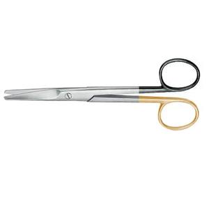 Ciseaux chirurgicaux manuels de qualité supérieure TC Supercut à lame émoussée |   Utilisation en hôpital et en chirurgie plastique, garantie à vie - Product Image 1