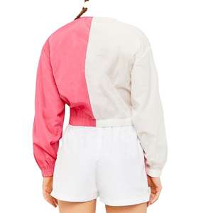 Survêtement pour dames Ensemble de survêtements en nylon à fermeture éclair légère Ensemble de shorts coupe-vent personnalisés Survêtements pour femmes 2025 - Product Image 5