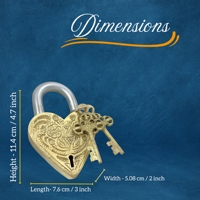 Cadenas en métal Acier Résistance maximale Serrure en forme de coeur Serrure de service Résistance à la rouille Cadenas parfait Cadenas abordable Forme unique