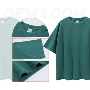 T-shirt manches courtes homme, décontracté, couleur unie, haute qualité, 100% coton, nouvelle collection automne - Product Image 4