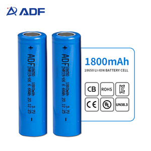 Nmc <span class=keywords><strong>18650</strong></span> hình trụ <span class=keywords><strong>Lithium</strong></span> tế bào 7.4V 1800mAh 2600mAh <span class=keywords><strong>lithium</strong></span> có thể sạc lại Li Ion pin <span class=keywords><strong>18650</strong></span> 3.7V pin di động - Product Image 1