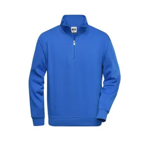 Felpa da Lavoro Personalizzata con Mezza Zip, Felpa Promozionale con Cappuccio - Product Image 6