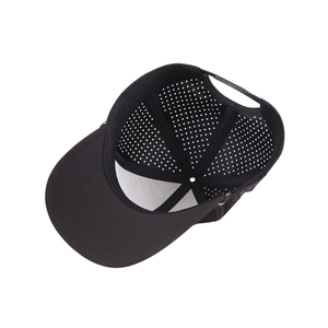 Gorra de Golf Impermeable con Detalle de Cuerda, Logotipo Personalizado, Orificios Cortados con Láser, Ligera, de Secado Rápido, con Cierre a Presión para Hombre - Product Image 5
