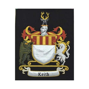 Insignias de marco de encaje personalizadas bordadas a mano con escudo de armas y crestas familiares - Product Image 4