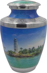 โกศเพลิงศพมนุษย์ไฟโคมพร้อมถุงกํามะหยี่และการปรับแต่งส่วนบุคคล - หลายขนาด (ส่วนบุคคลขนาดใหญ่) - Product Image 2