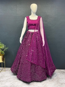 R & D Ekspor <span class=keywords><strong>Lehenga</strong></span> <span class=keywords><strong>Choli</strong></span> Pengantin Pernikahan Terbaru untuk Wanita <span class=keywords><strong>Lehenga</strong></span> Siap Pakai Gadis