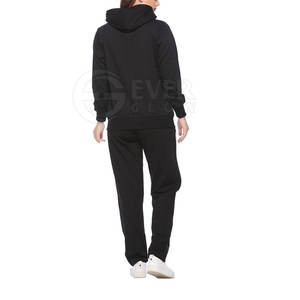Jogger de mujer con logotipo personalizado, ropa deportiva de 2 piezas, chándal de sudor, traje deportivo para correr, chándales de mujer - Product Image 3