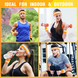 Bandeau en coton tissé fin et doux pour la protection professionnelle, idéal pour l'entraînement, le yoga, le tennis et les sports de plein air – Extensible, léger et personnalisable - Product Image 5