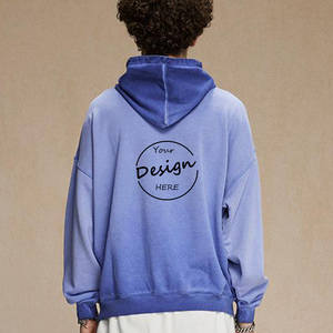 Heavyweight 100% Cotton Blended French Terry <b>Hoodie</b> Custom Oversized Manufacture'<b>s</b> Best Quality with Print Pattern - Product Image 6