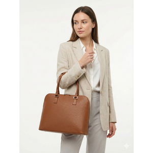 Bolso Estructurado en Cuero Genuino Dollar - Hecho en Italia - Art. 26000 - Product Image 2