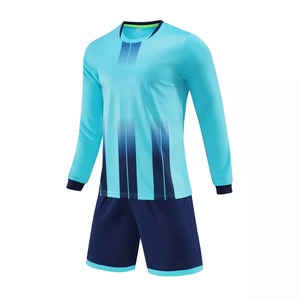 Custom logo Breathable Quick Dry Football Jersey Design <b>Models</b> Full Set Sublimation Polyester Men Soccer Jersey Uniform - Product Image 5