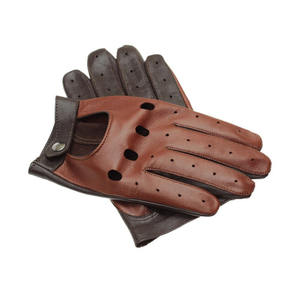 Gants en cuir de chèvre personnalisés pour hommes Gants de conduite automobile en peau d'agneau Gants en cuir de chèvre en peau de mouton pour unisexe - Product Image 2