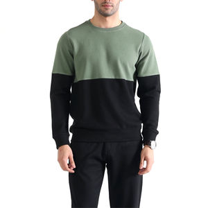 Sudaderas para hombre, Sudadera de cuello redondo de gran tamaño en blanco, sudaderas de cuello redondo personalizadas para hombre - Product Image 4