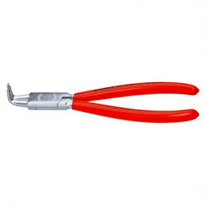 Alicates para Anillos de Retención Knipex Cromados con Mangos Recubiertos de Plástico y Puntas Anguladas a 90° para Anillos de Retención Internos en Orificios - Product Image 2