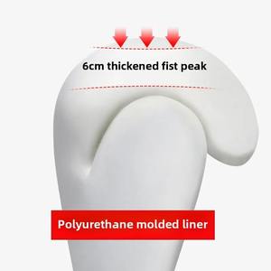 Guantes de Boxeo Térmicos de Cuero PU de Alta Calidad, Resistentes al Desgaste, Transpirables, Guantes de Entrenamiento de Sanda, Guantes Deportivos de Protección Reforzados - Product Image 4