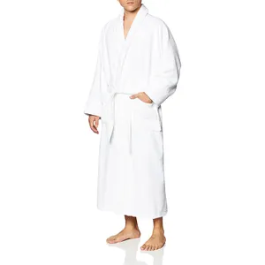 Neue große Damen pyjamas bequem zu tragen Frauen Baumwolle Schal Kragen Bademantel Solid Home Wear Hochwertige Stoffe