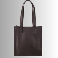 Sac fourre-tout en cuir véritable de qualité supérieure pour femmes, élégant, durable, spacieux, résistant à l'eau, avec fermeture éclair, pour le bureau, les voyages et le quotidien