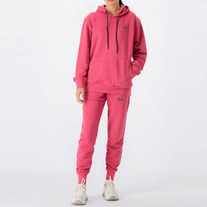 Conjunto de chándal unisex de 2 piezas, venta al por mayor de fabricante pakistaní, chándal con capucha, pantalones cargo, pantalones de chándal con patrón sólido - Product Image 1