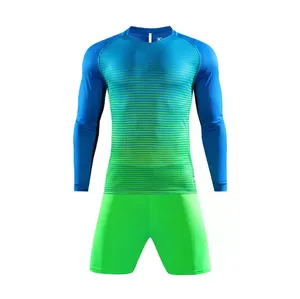 Venta al por mayor kit de fútbol personalizado transpirable XS tamaño impreso Technics sublimación Jersey con pantalones cortos conjuntos de uniformes de fútbol originales - Product Image 1