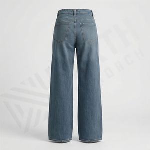 High Waisted <b>Women's</b> Casual Denim Pants <b>Baggy</b> <b>Jeans</b> High Waisted Trendy <b>Women's</b> <b>Jeans</b> Straight Casual Denim Pants Fashion Trends - Product Image 2