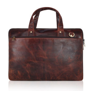 Bolsa para Portátil Duradera, Ligera y Ecológica de 30-40L de Capacidad, Bolsa de Lona Real para Oficina, con Múltiples Bolsillos y Correa Ajustable - Product Image 5