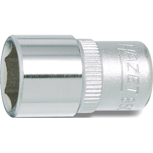 Llave de Inserción Blanca de 6 Puntas, 8mm x 25mm, con Enchufe de 1/4 de Pulgada, de HAZET - Product Image 1