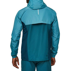 Offre Spéciale Veste coupe-vent extérieure réfléchissante légère personnalisée pour hommes Polyester Nylon imperméable - Product Image 3