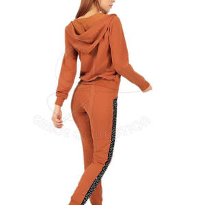 Ropa de gimnasio Cómodo chándal de entrenamiento informal para mujer con conjunto de chándal de jogging informal de Pekín personalizado - Product Image 3