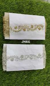 Fait sur mesure en perles de forme ronde brodées de deux manières de couleur dans des conceptions ethniques à des fins diverses dans différentes tailles - Product Image 5