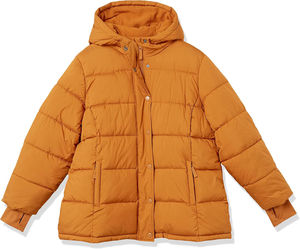 Veste matelassée pour femmes grande taille, couleur unie, respirante, imperméable, coupe-vent, personnalisable, coton de haute qualité, hiver - Product Image 5