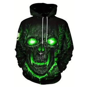 Sudaderas con capucha de sublimación personalizadas para hombres: sublimación 3D de invierno con logotipo de diseñador - Product Image 1