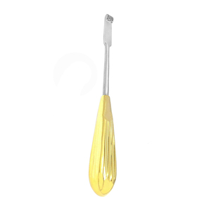 Râpe à glabelle Webster manche doré finition polie râpe nasale en carbure de tungstène Durable de qualité industrielle OEM & ODM pris en charge - Product Image 5