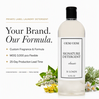 Détergent Liquide Concentré OEM ODM 946ml Triple Enzyme Parfum Classique Détachant Logo Personnalisé Marque Privée