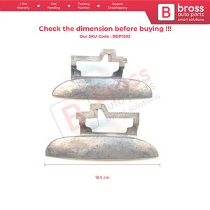 Manija Exterior de Metal para Puerta Delantera o Trasera Izquierda o Derecha BDP1595 para Serie 5 E39 1996-2003 Sedán de 4/5 Puertas Touring 51218245461 - Product Image 2