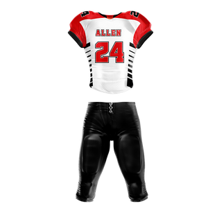 Custom Designed XL Size American Football Uniform High Quality Comfortable Jersey <b>Shorts</b> with Sublimation Printed Techniques - Product Image 2