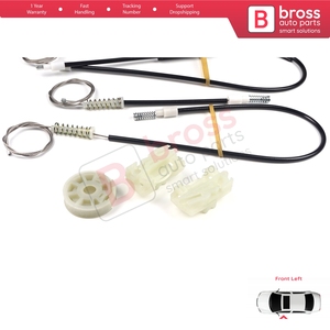 Juego de Reparación de Elevalunas Eléctrico BWR404, Puerta Delantera Izquierda para Land Freelander MK1 L314 LN 1997-2006 3/5 Puertas LR006372 - Product Image 5