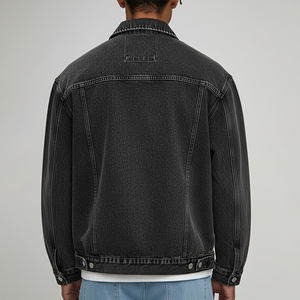 Wholesale Affordable Price Plus Size Heavyweight Streetwear <b>Denim</b> <b>Jacket</b> For Men Breathable Casual Wear Stone Washed <b>Jacket</b> - Product Image 5