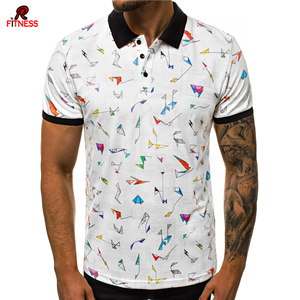 Tissu polaire unisexe anti-plis 100 % polyester effet coton pour t-shirts à manches courtes, avec bouton pour impression de logo personnalisé OEM - Product Image 3
