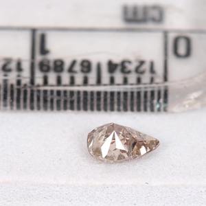 Antique Medium Brown Color Pear Cut IGI Certified Lab Grown Diamond With IGI Certificate For <b>Jewelry</b> <b>Making</b> At Low Price - Product Image 5
