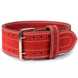 Cinturón de Cuero de Doble Punta Unisex Antideslizante de Triple Color Personalizado de Alta Calidad GAF para Levantamiento de Pesas - Product Image 6