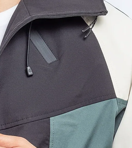 Vêtements décontractés de couleur unie pour hommes Veste en polyester Streetwear Nouvelle mode Veste en polyester confortable pour hommes - Product Image 4