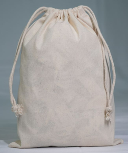 Sac à poussière personnalisé 100% coton biologique avec cordon de serrage écologique recyclable doux respirant réutilisable vêtements stockage de chaussures mode - Product Image 1