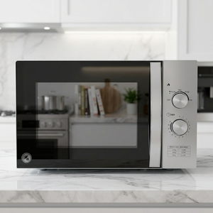 เตาอบไฟฟ้าสีเงินขาวขนาด 42 ลิตร รุ่นฮอตสต็อก สำหรับใช้ในบ้าน ใช้งานง่าย เหมาะสำหรับครัวเรือน โรงแรม ทำอาหาร เตาอบไมโครเวฟ รุ่นภาษาอังกฤษ - Product Image 2