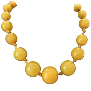 Nuevos diseños joyería moda verano vacaciones mujeres resina madera cuentas Collar para mujer moda - Product Image 1