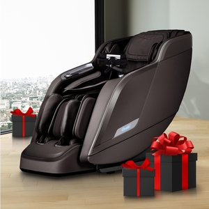 Fauteuil de massage confortable avec rail de guidage SL, main mécanique 4D intelligente, airbag conformant au corps entier, cycle intelligent, massage vocal par IA - Product Image 1
